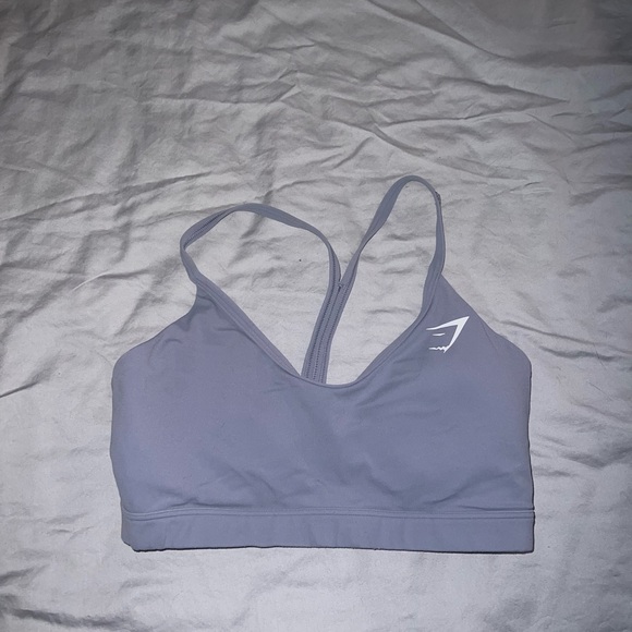 Gymshark Other - Gymshark v neck sports bra in light purple size small